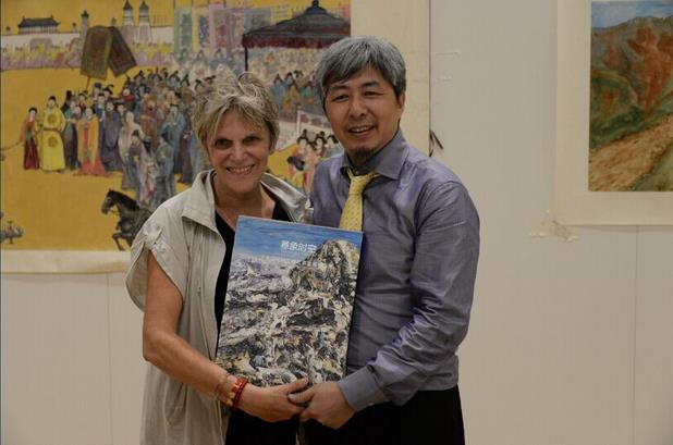 中国画家张尚明荣膺米兰世博会金奖