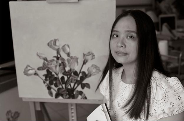 《花间傲》李璐油画作品展