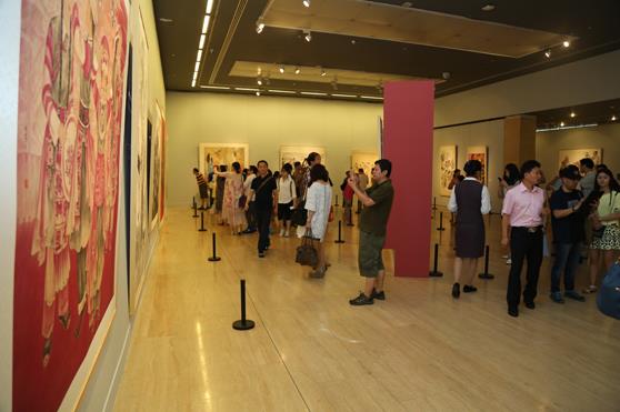 据悉,展览将于7月28日结束。