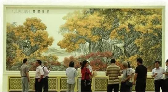 盘点人民大会堂悬挂过的13幅珍贵书画