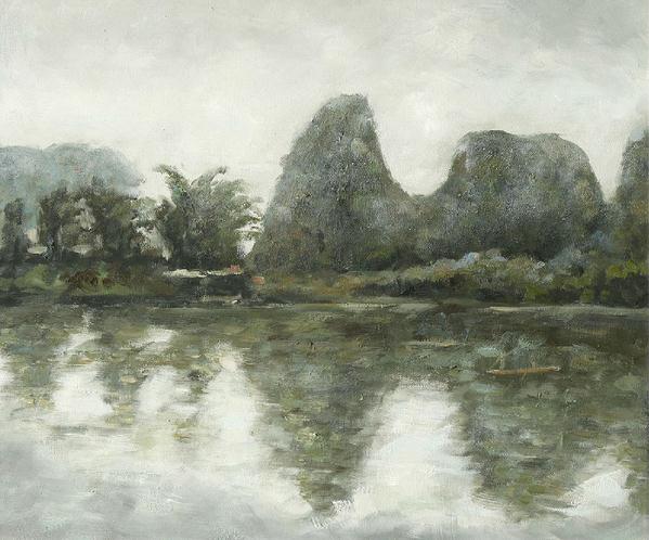 卢鹏油画全国巡展(北京)暨“易学智慧与商业运势”专题讲座在京举行
