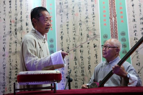 沧县“古韵书场“暨木板大鼓艺术节拉开序幕