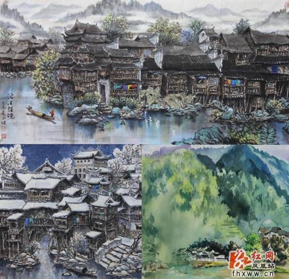 200余幅书画摄影作品描绘“美丽凤凰”