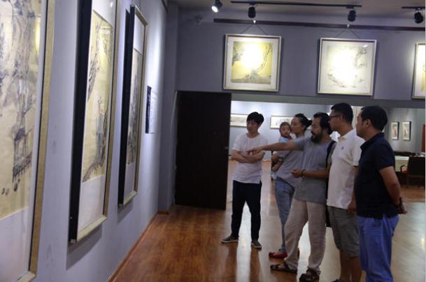 王冲、宁向英乙未水墨新作展在郑州开展