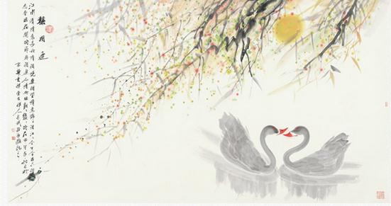 “回归自然系列展:香痕·净土—艺术家的信仰” 主题展在天健画廊举行