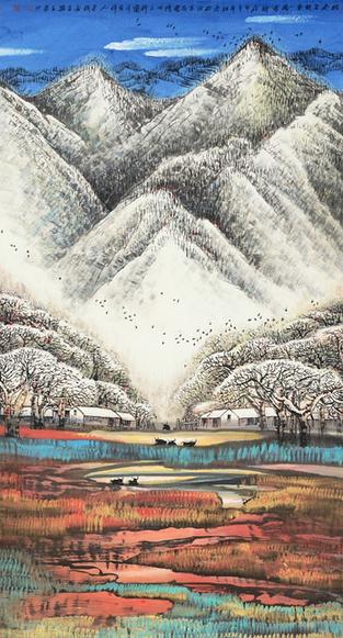 “回归自然系列展:香痕·净土—艺术家的信仰” 主题展在天健画廊举行