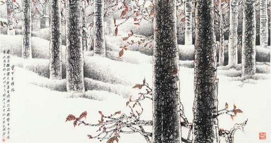 “回归自然系列展:香痕·净土—艺术家的信仰” 主题展在天健画廊举行