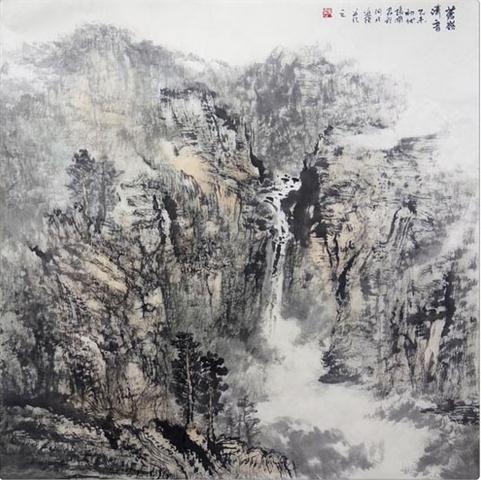 张国君山水画欣赏