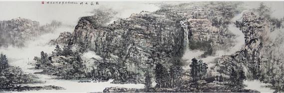 张国君山水画欣赏