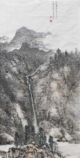 张国君山水画欣赏
