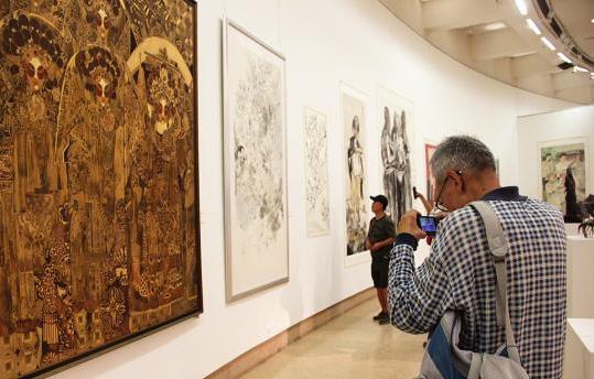 第二届今日丝绸之路国际美术邀请展西安启幕