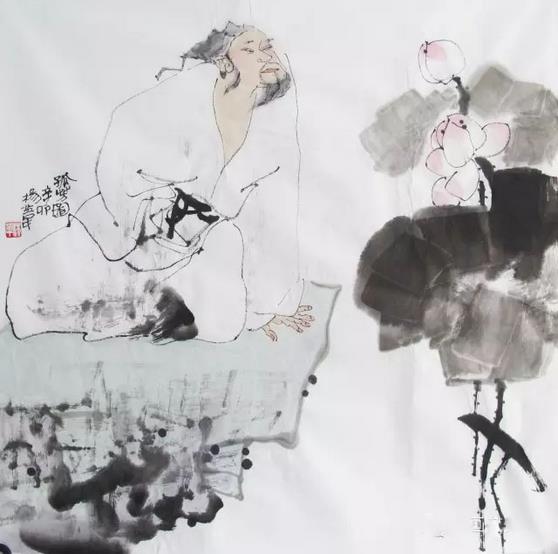 青年画家杨苇作品:仙风道骨,飘逸自如