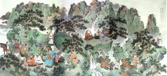 青年画家杨苇作品:仙风道骨,飘逸自如