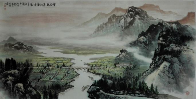 中国画的玄机《用水之法》