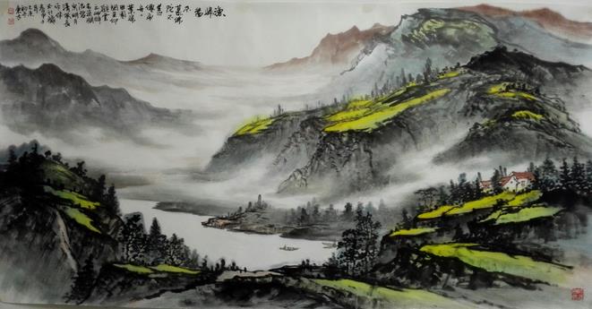 中国画的玄机《用水之法》