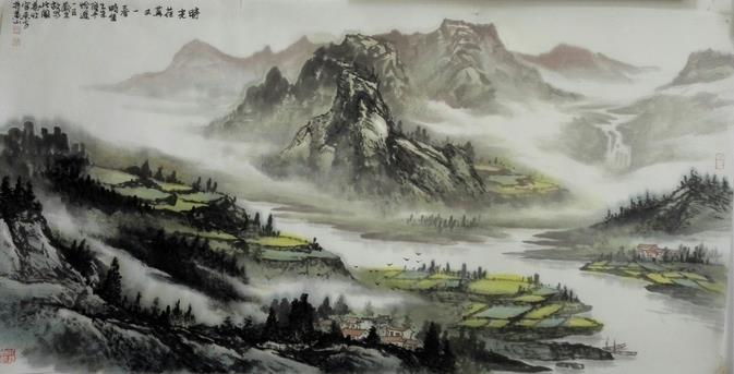 中国画的玄机《用水之法》