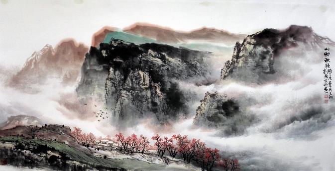中国画的玄机《用水之法》