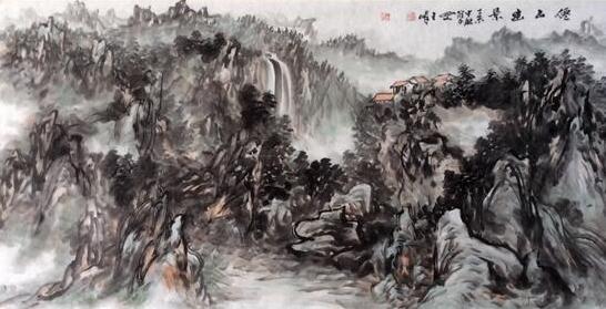 王峰:从大西北走来的山水画名家