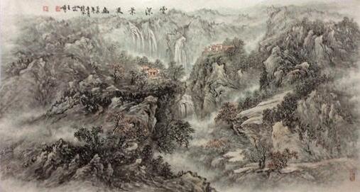王峰:从大西北走来的山水画名家