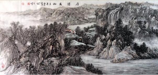 王峰:从大西北走来的山水画名家