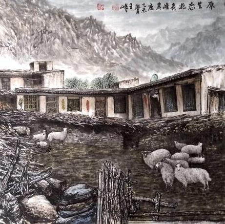 王峰:从大西北走来的山水画名家
