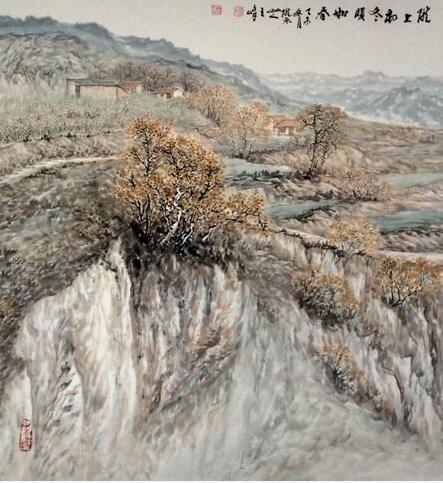 王峰:从大西北走来的山水画名家