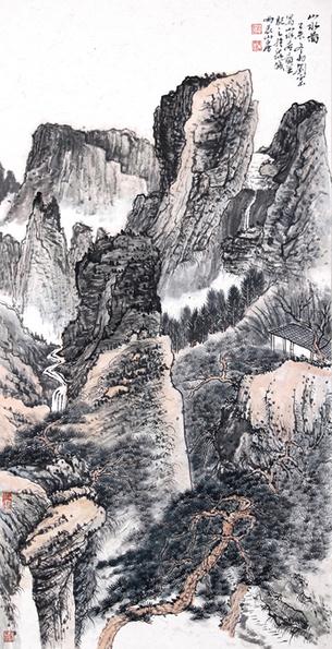 观心集—刘震水墨作品展