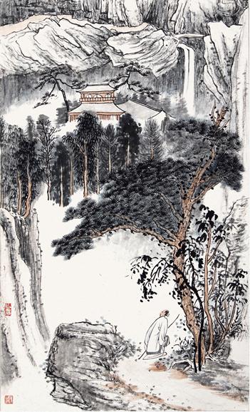 观心集—刘震水墨作品展
