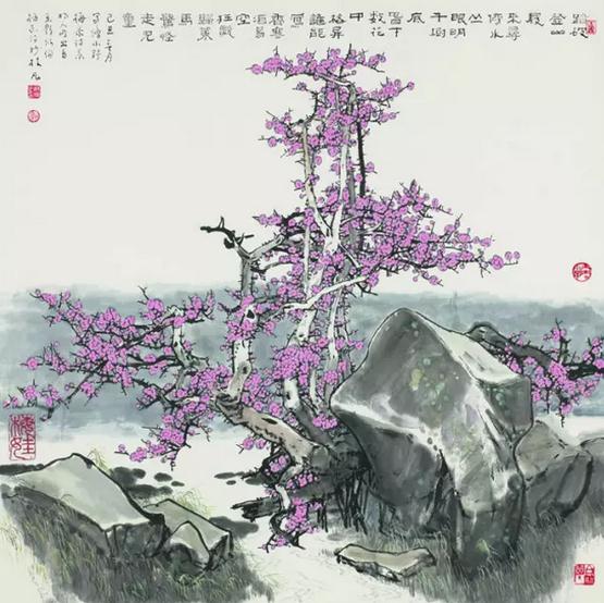 林凡梅花绘画的意境之美