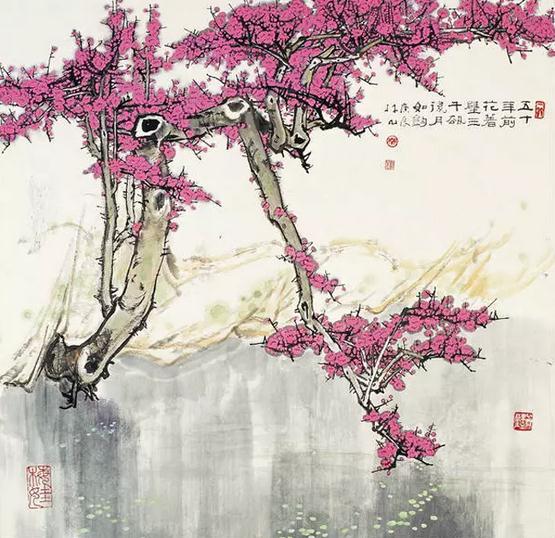 林凡梅花绘画的意境之美