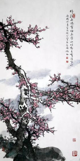 林凡梅花绘画的意境之美
