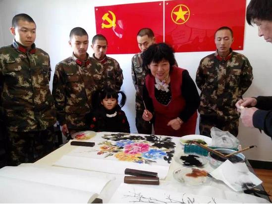 黄春霞牡丹画——用艺术美化人生