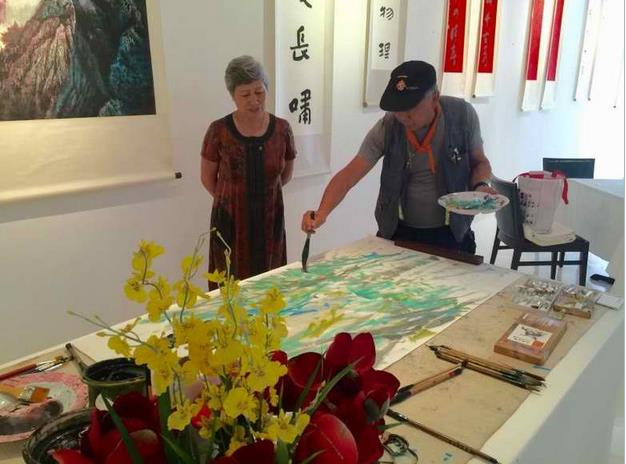 常健君 沈玉萍教授应邀岀席新加坡元宵雅集