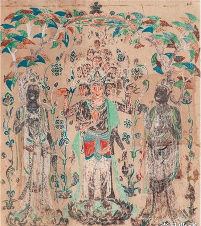 樱花季来武大看一场“敦煌壁画艺术精品高校公益巡展”