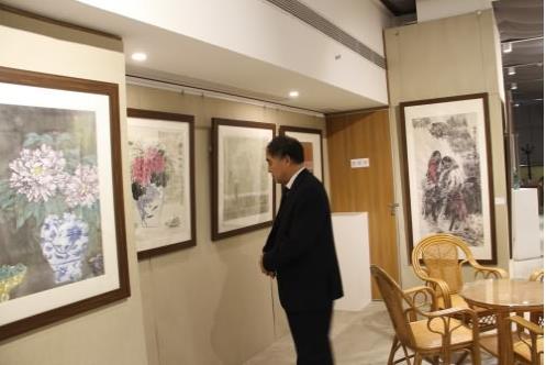 诗意中国•2016全国两会精品书画展在北京天健画廊举办