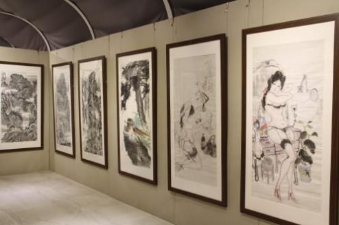 诗意中国•2016全国两会精品书画展在北京天健画廊举办
