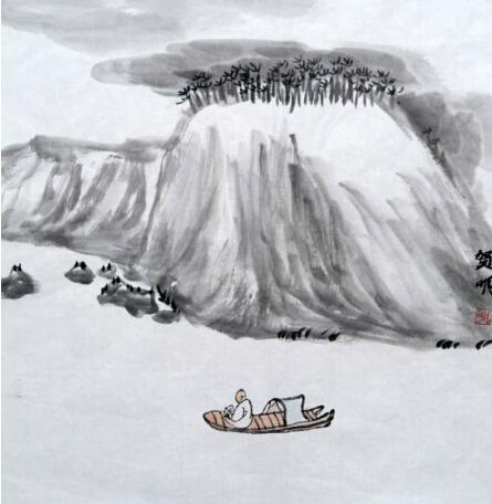 书画家贺明作品赏析
