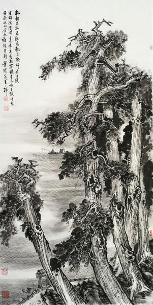 《移动的画案》漂移在千岛湖上