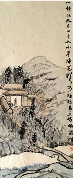 雨过山色清 贺明先生山水画漫谈