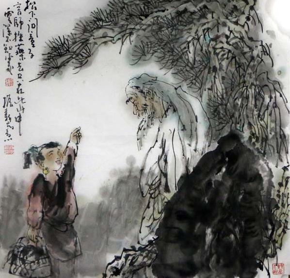 水墨纯粹 意写新风——中美协理事、福建美协主席翁振新人物画新作赏析