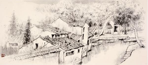 忆江南——画家刘默公写生水乡印象