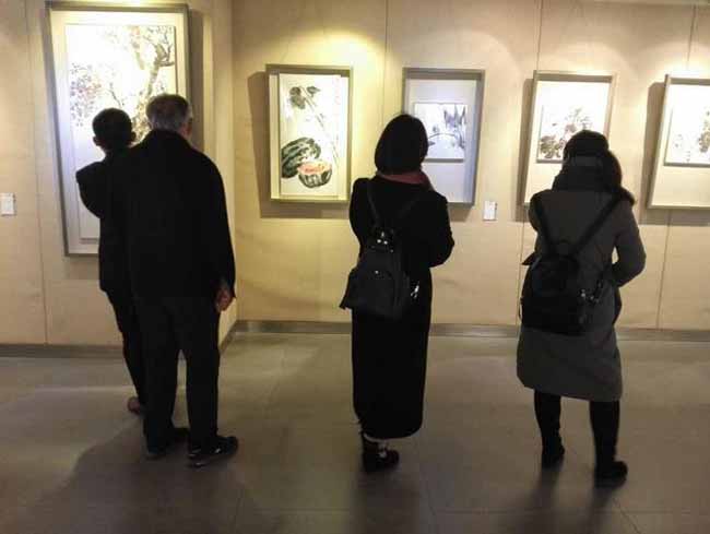 陈兵、宰贤文、方立平书画展在安徽画廊开幕