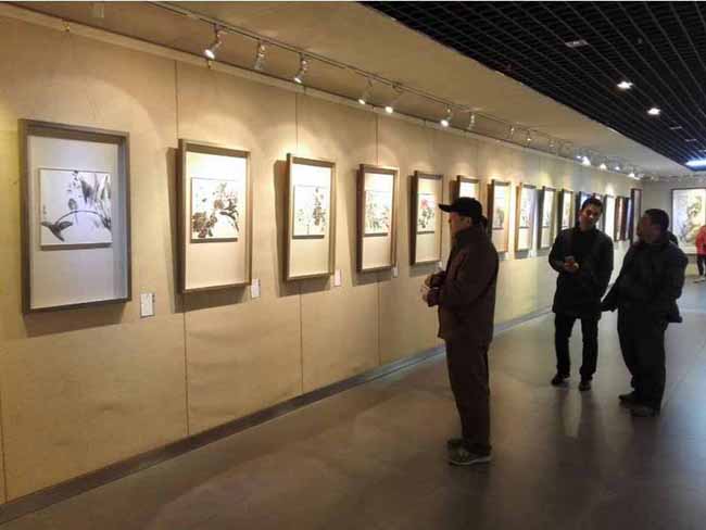 陈兵、宰贤文、方立平书画展在安徽画廊开幕