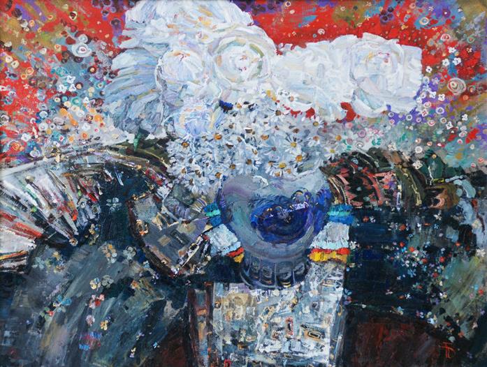 �ͱ��з� • ���п�ɣ�¶������յľ��ﻭ�� 60x80cm 2015��