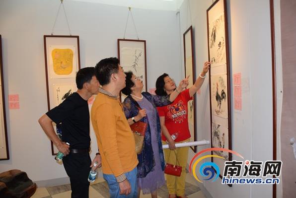 017年当代书画名家作品展三亚开展