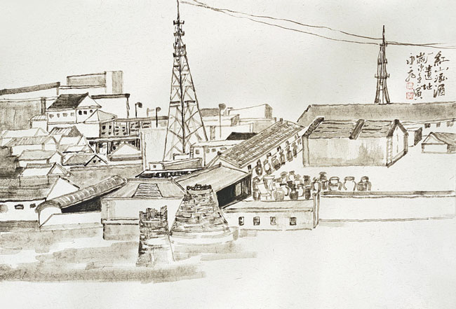 何永飞《红山泓酒厂遗址》65x45cm.jpg 何永飞《红山泓酒厂遗址》65x45cm.jpg
