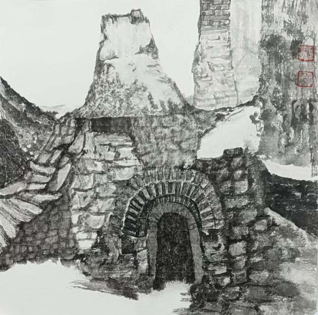 买武堂《写生之五》35x35cm.jpg 买武堂《写生之五》35x35cm.jpg