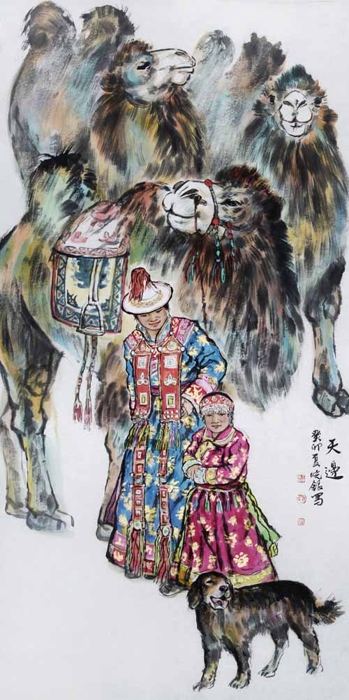 《天边》137x68cm.JPG 《天边》137x68cm.JPG