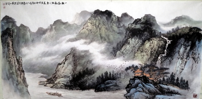 6、一路欢歌出川来68×136cm.jpg 6、一路欢歌出川来68×136cm.jpg