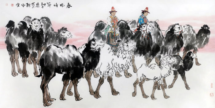 《春风时节》137x68cm.jpg 《春风时节》137x68cm.jpg